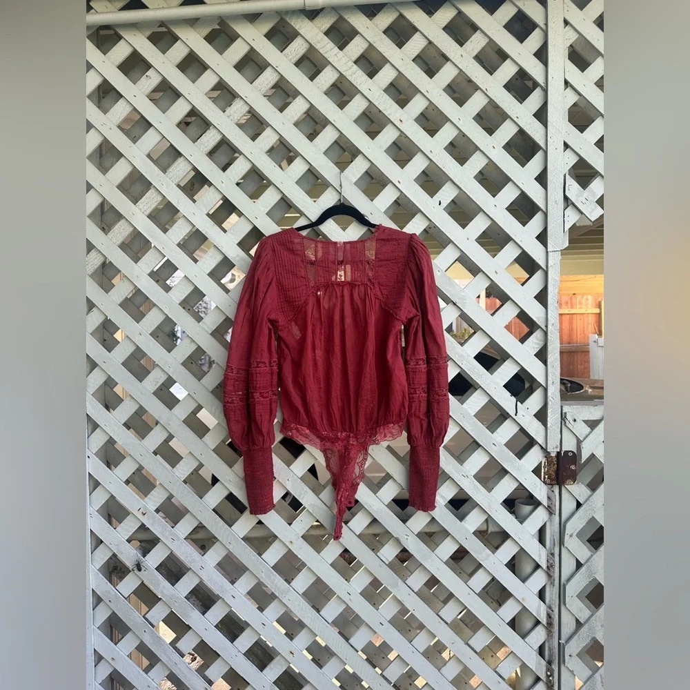 ❤️Free people The Eloise Bodysuit